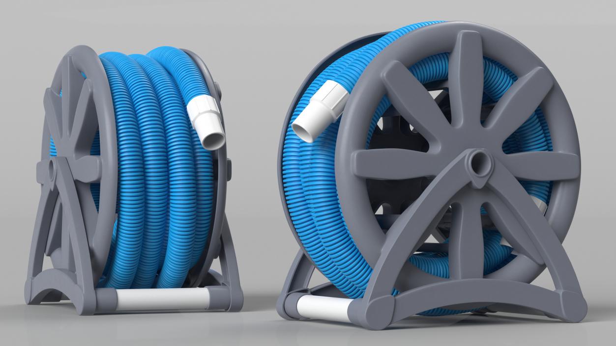 3D Floating Hose Reel model