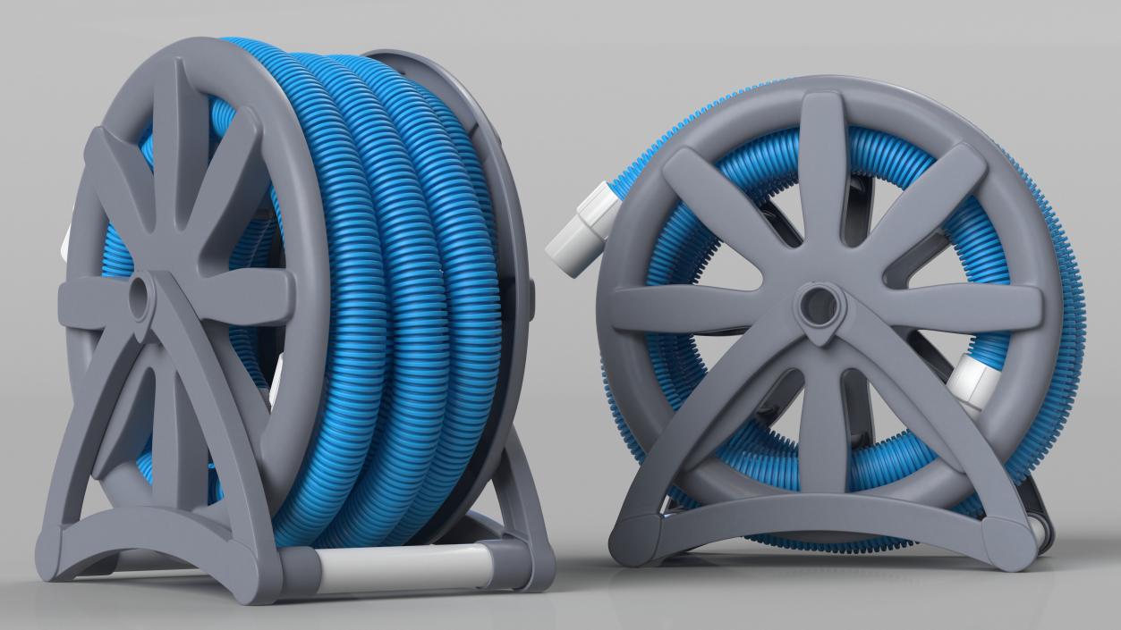 3D Floating Hose Reel model