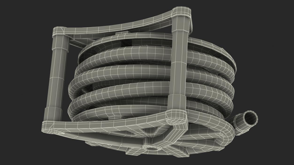 3D Floating Hose Reel model