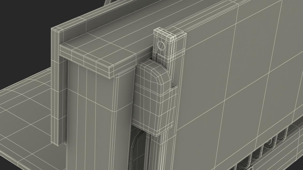 3D model University Seating System For Two Places