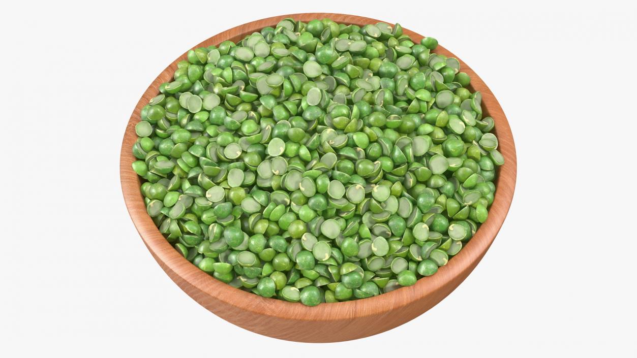 Full Bowl of Split Pea 3D