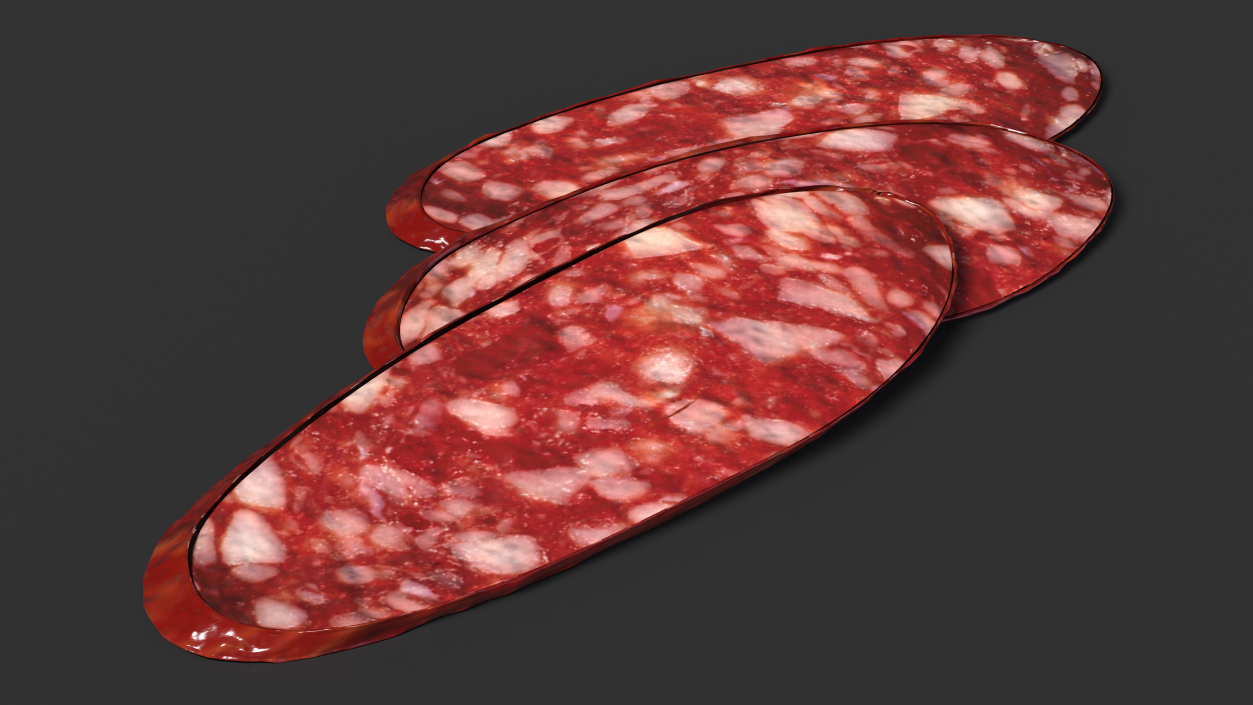 3D Salami Slices model