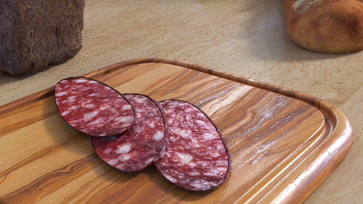 3D Salami Slices model