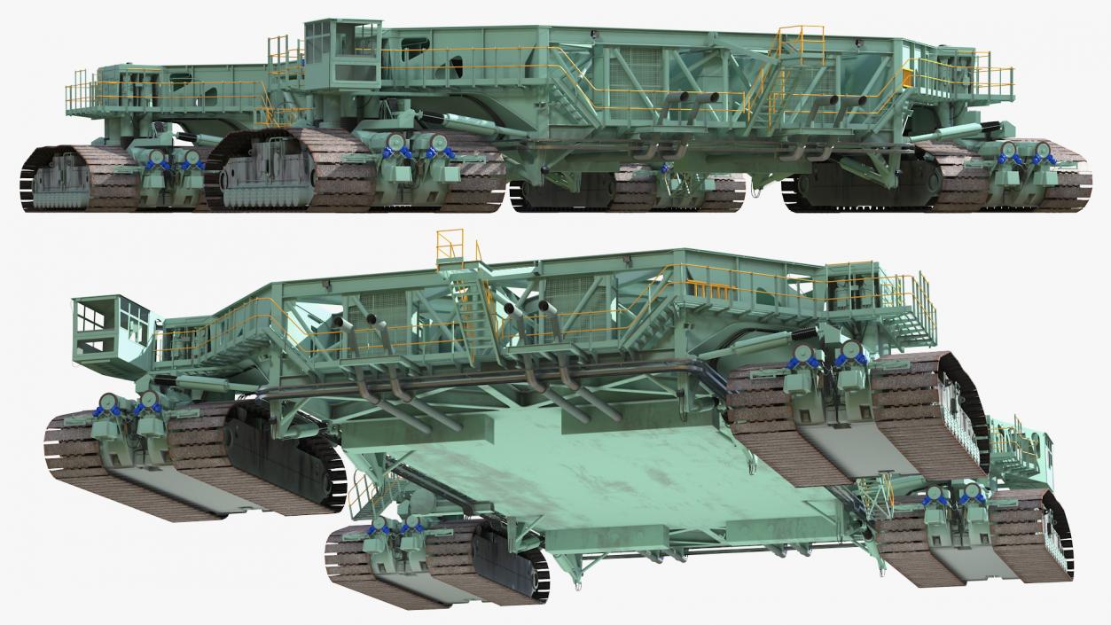 Mobile Launcher Platform Crawler 3D