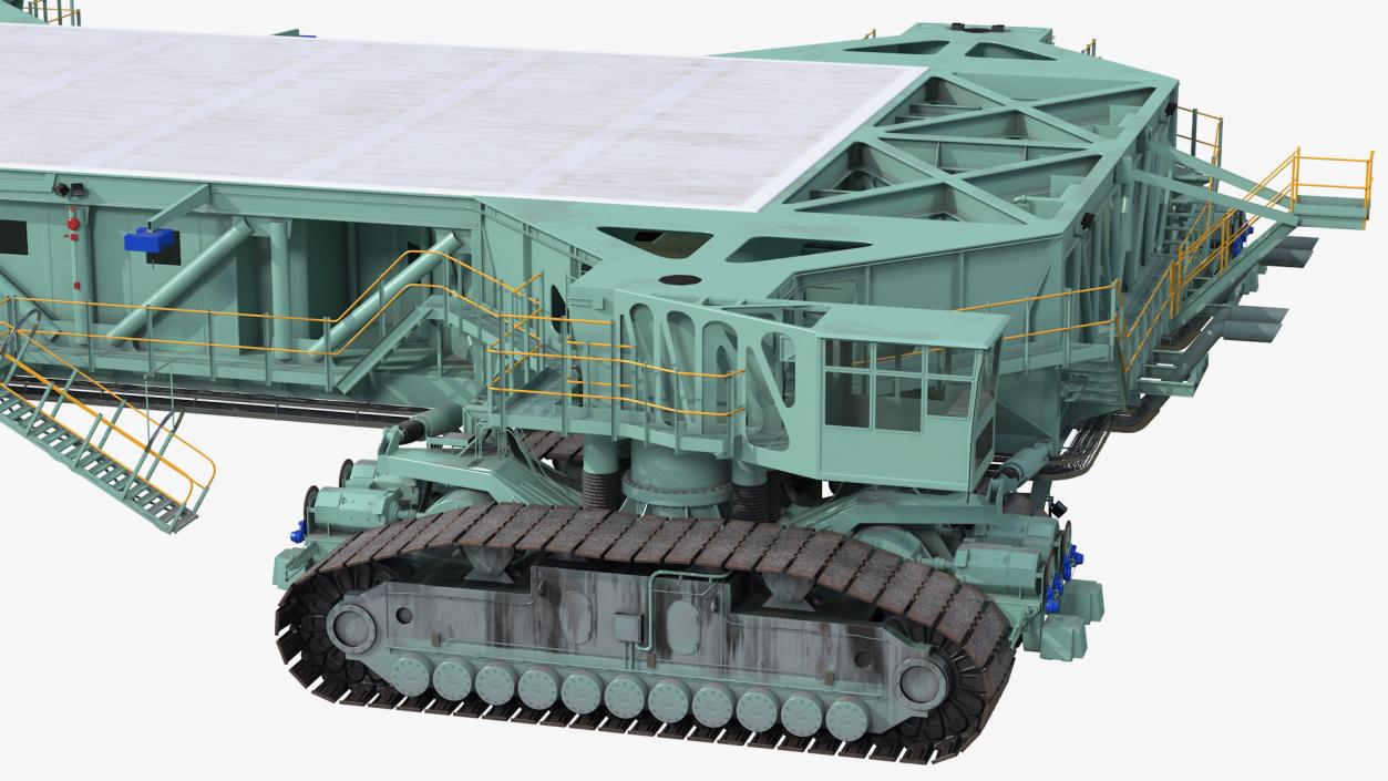 Mobile Launcher Platform Crawler 3D