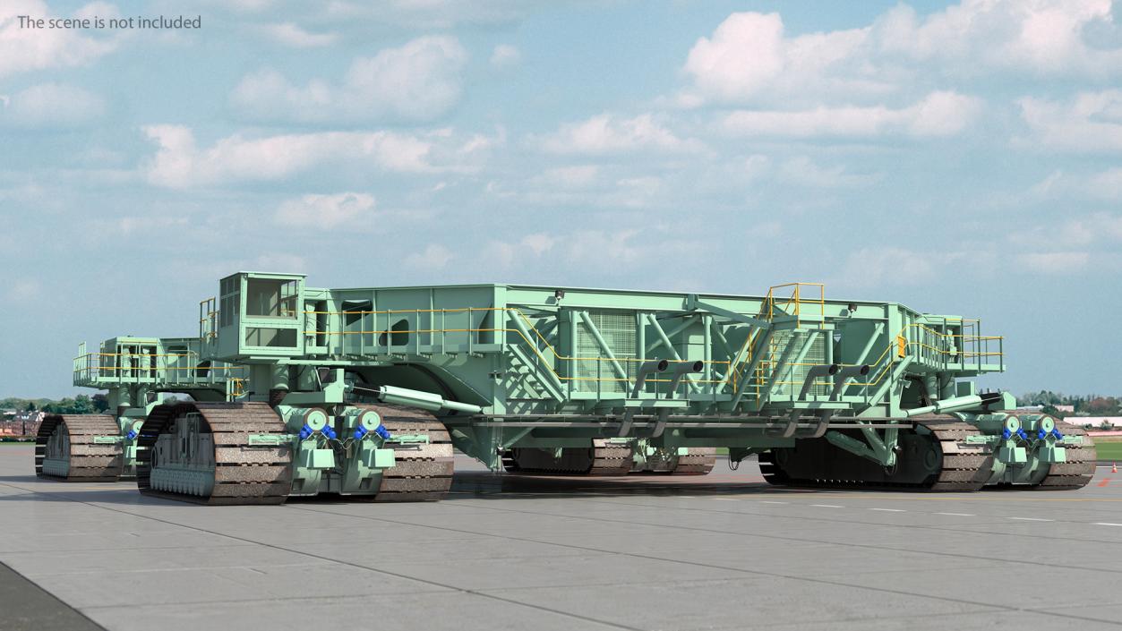 Mobile Launcher Platform Crawler 3D