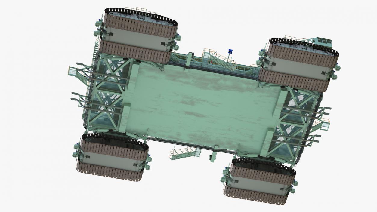 Mobile Launcher Platform Crawler 3D