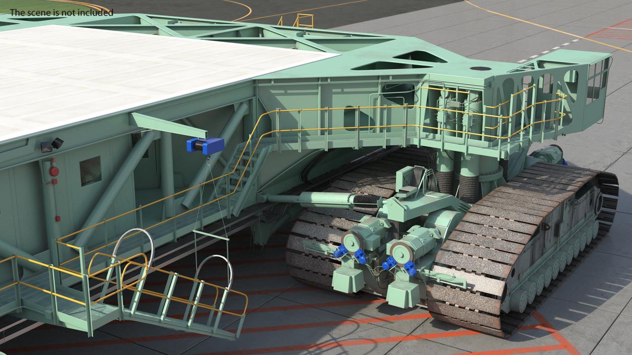 Mobile Launcher Platform Crawler 3D