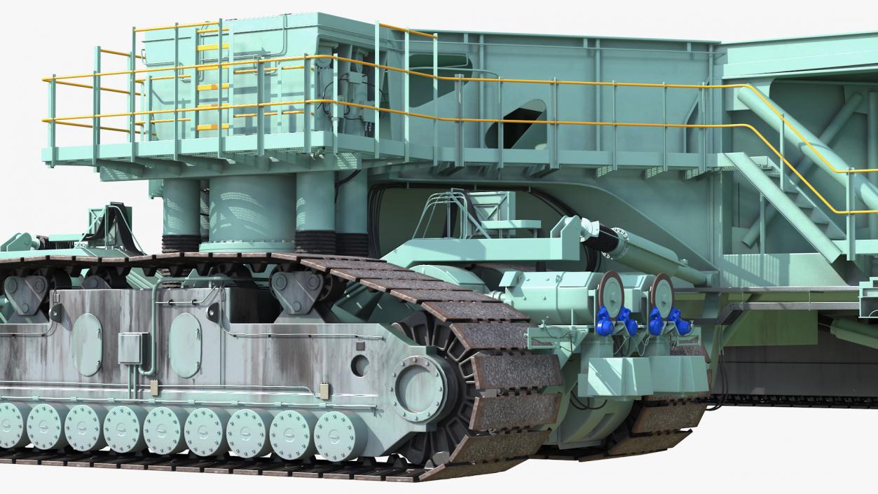 Mobile Launcher Platform Crawler 3D