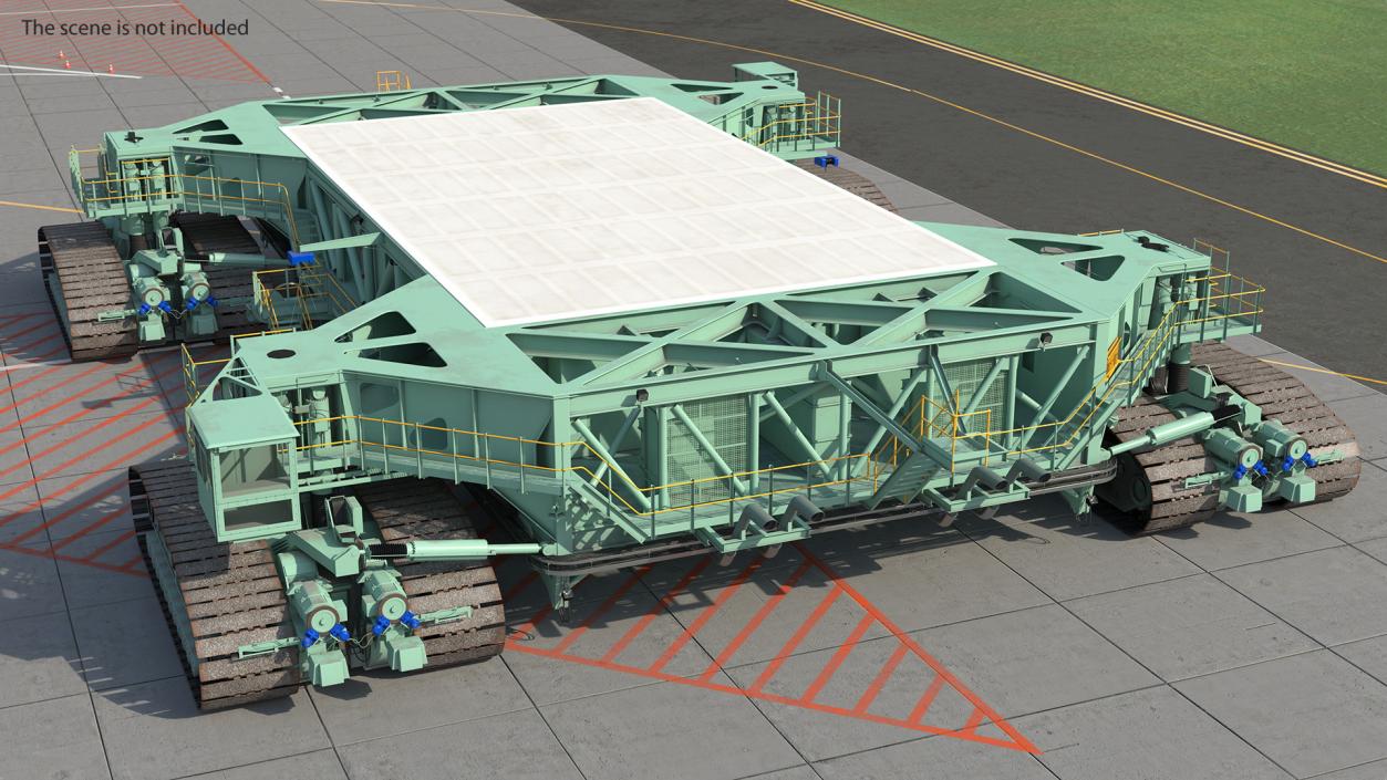 Mobile Launcher Platform Crawler 3D