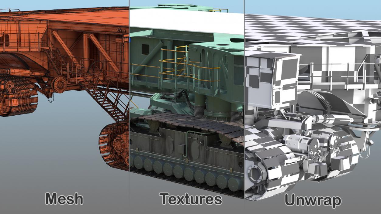 Mobile Launcher Platform Crawler 3D