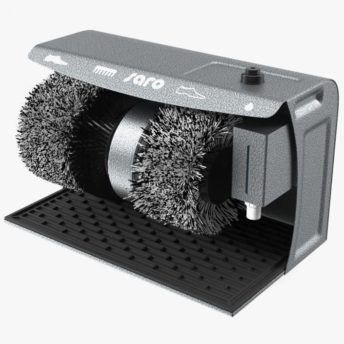 3D Saro ESP 006 Shoe Cleaning Machine Fur model