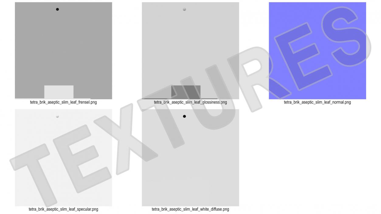 3D Beveled Edge Small Aseptic Carton with Strawhole model