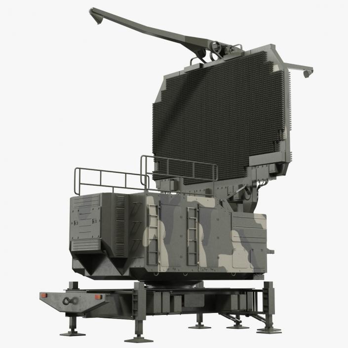 3D TOMBSTONE 64N6 Camouflage Radar