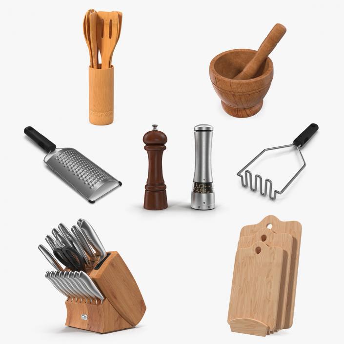 Kitchenware Collection 3 3D model