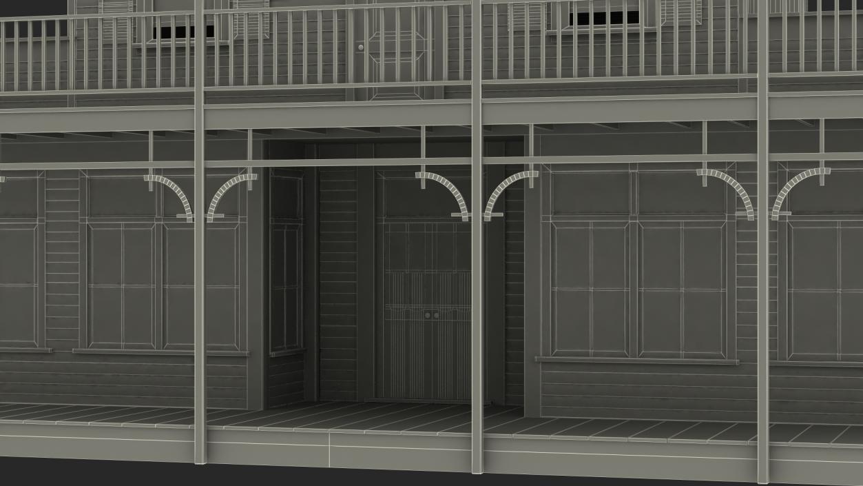 Old Western House 3D