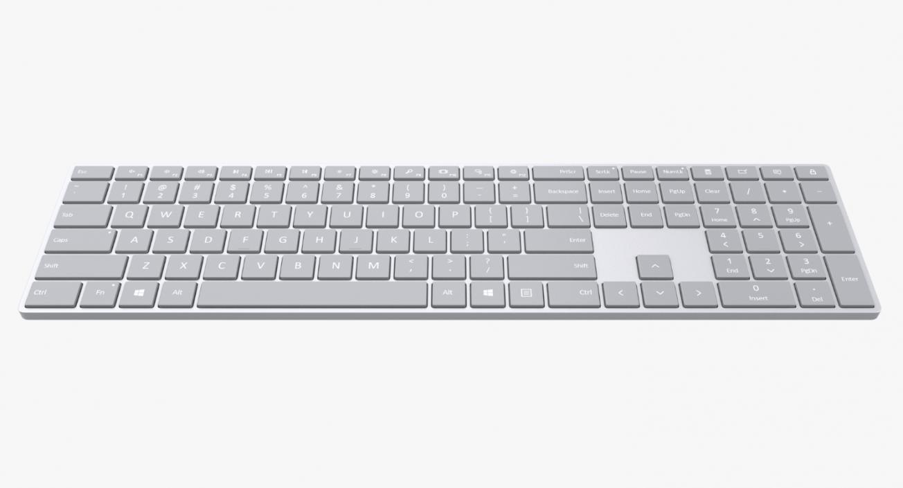 3D Microsoft Surface Keyboard