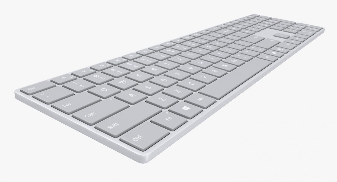 3D Microsoft Surface Keyboard