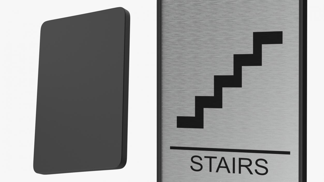 3D Stairs Sign