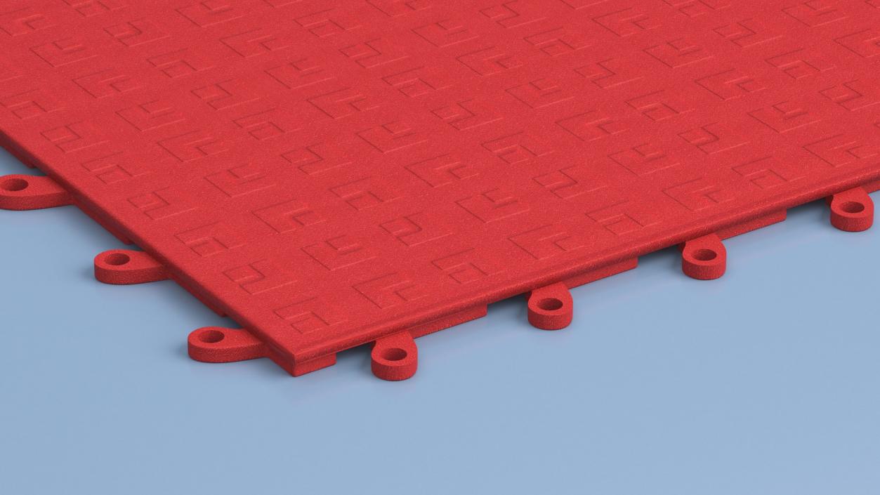 3D model Connectable Floor Mats Collection 2