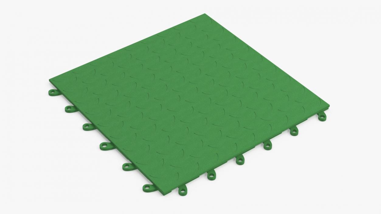 3D model Connectable Floor Mats Collection 2