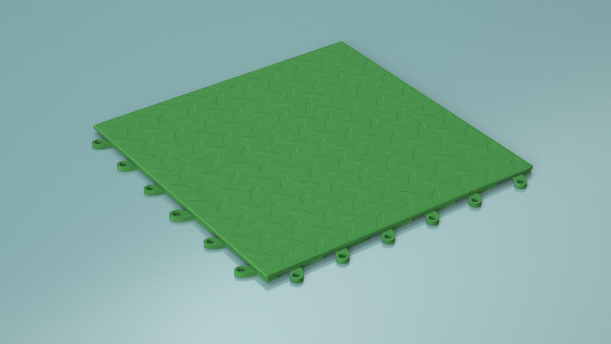 3D model Connectable Floor Mats Collection 2