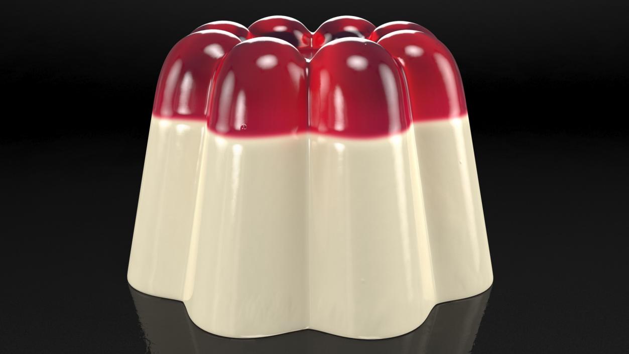 Jelly Pudding Chery Milk 3D model