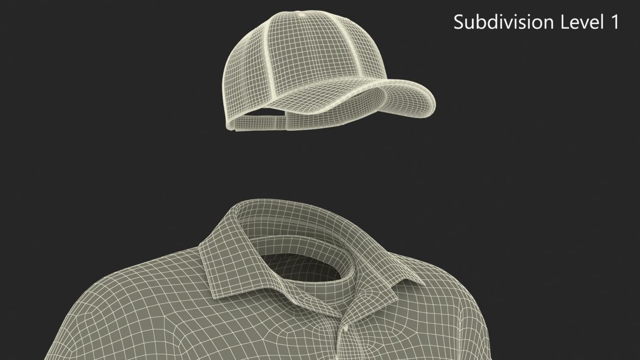 Mens Clothes Casual 3D model