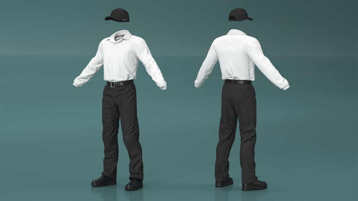 Mens Clothes Casual 3D model