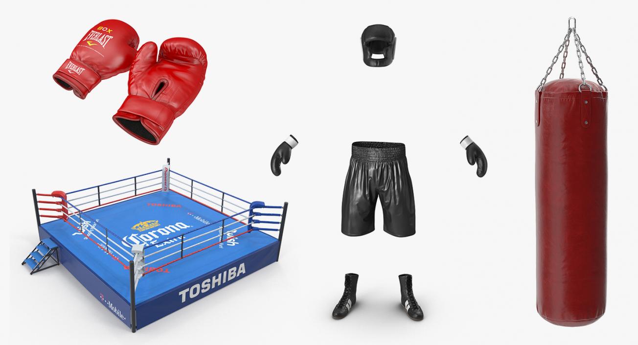 Boxing Collection 2 3D model