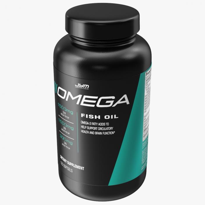 3D model Omega JYM Omega3 Fish Oil