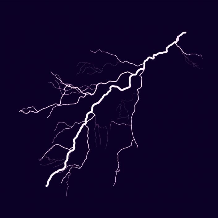 3D model Lightning Storm