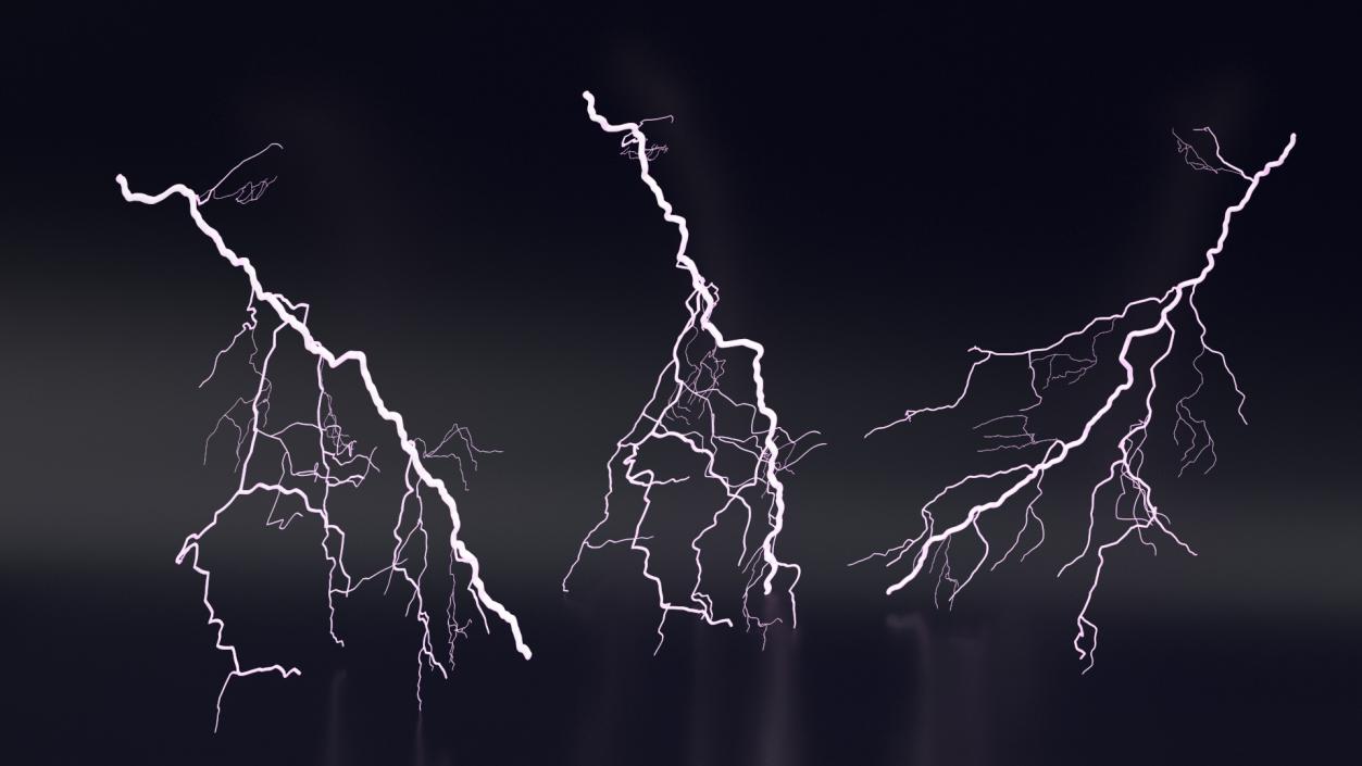 3D model Lightning Storm