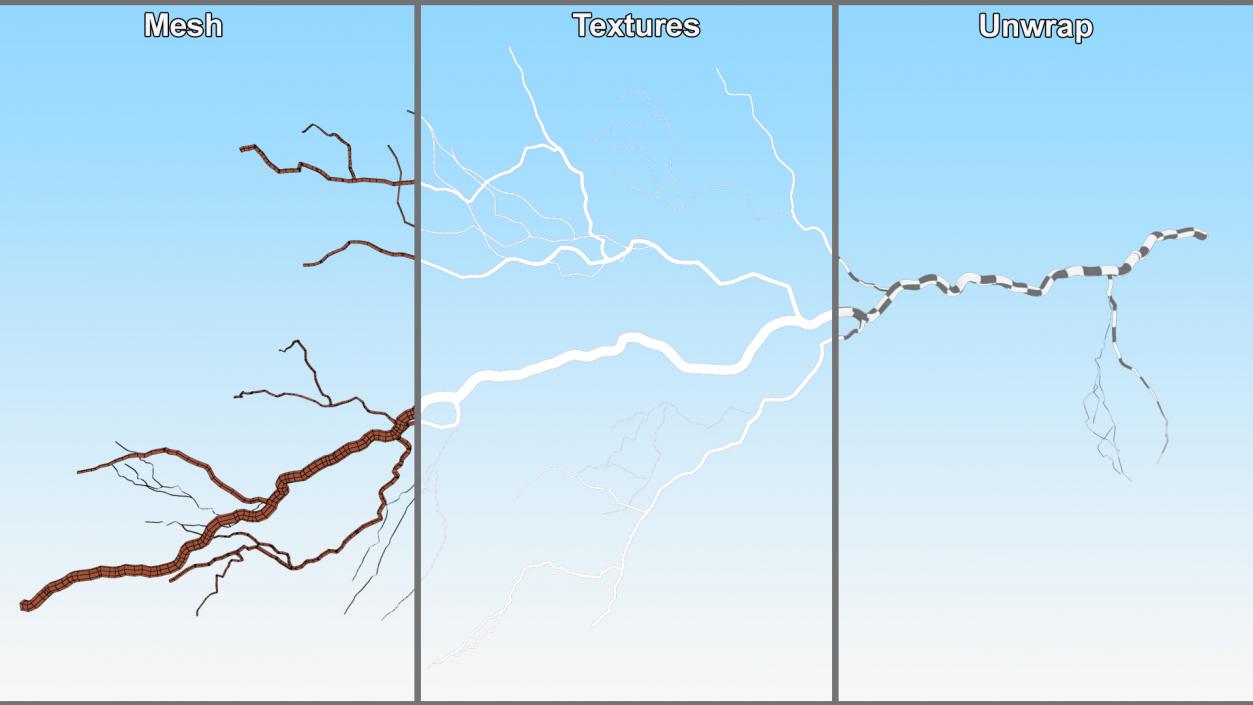 3D model Lightning Storm