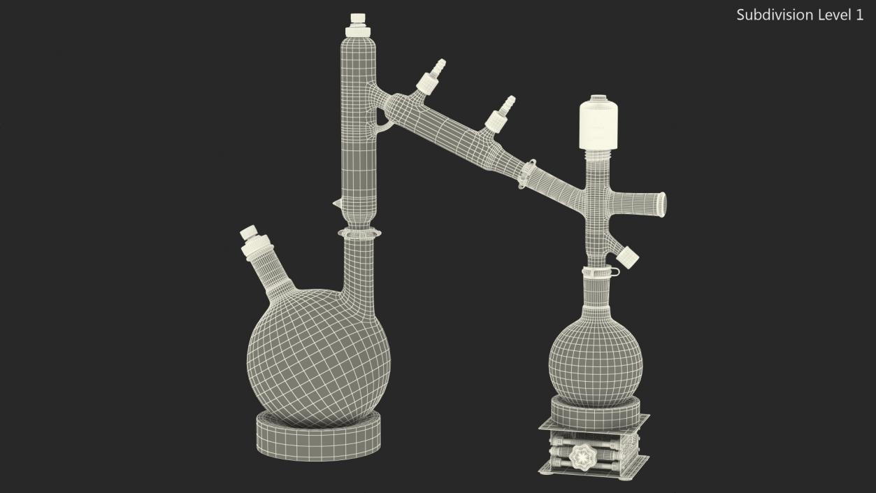 Short Path Distillation Kit 3D