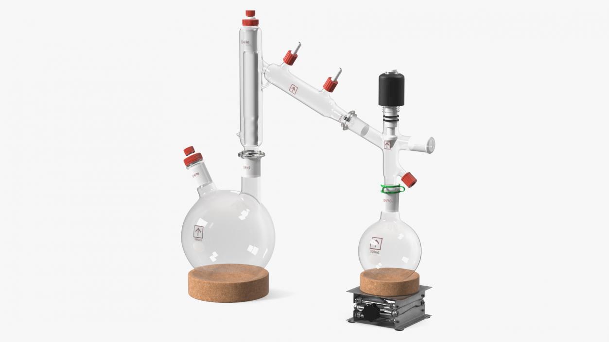 Short Path Distillation Kit 3D