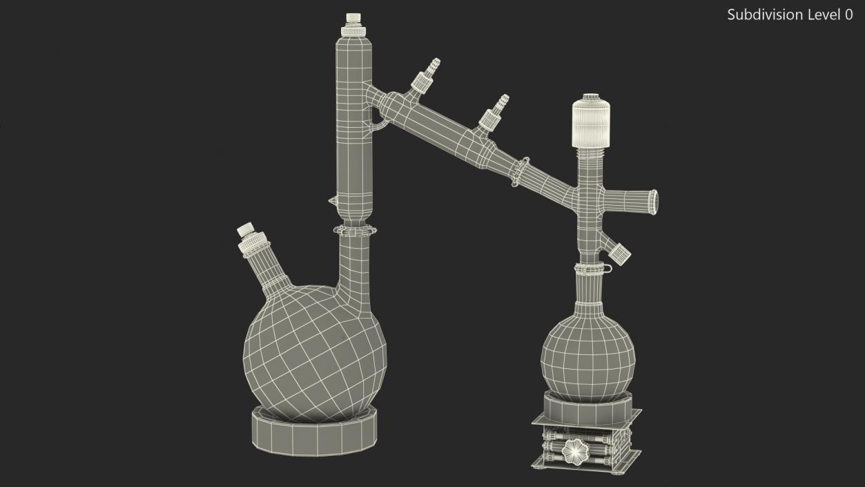 Short Path Distillation Kit 3D