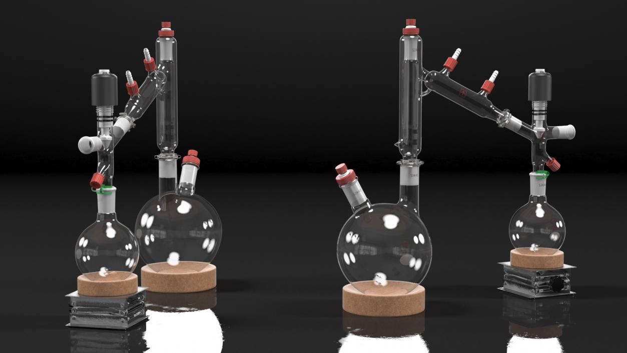 Short Path Distillation Kit 3D