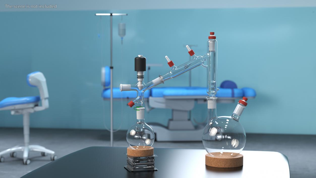 Short Path Distillation Kit 3D