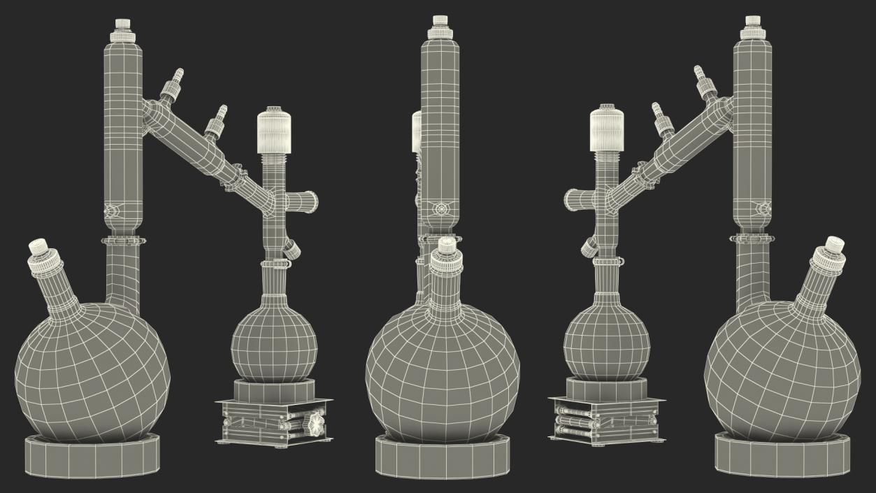 Short Path Distillation Kit 3D