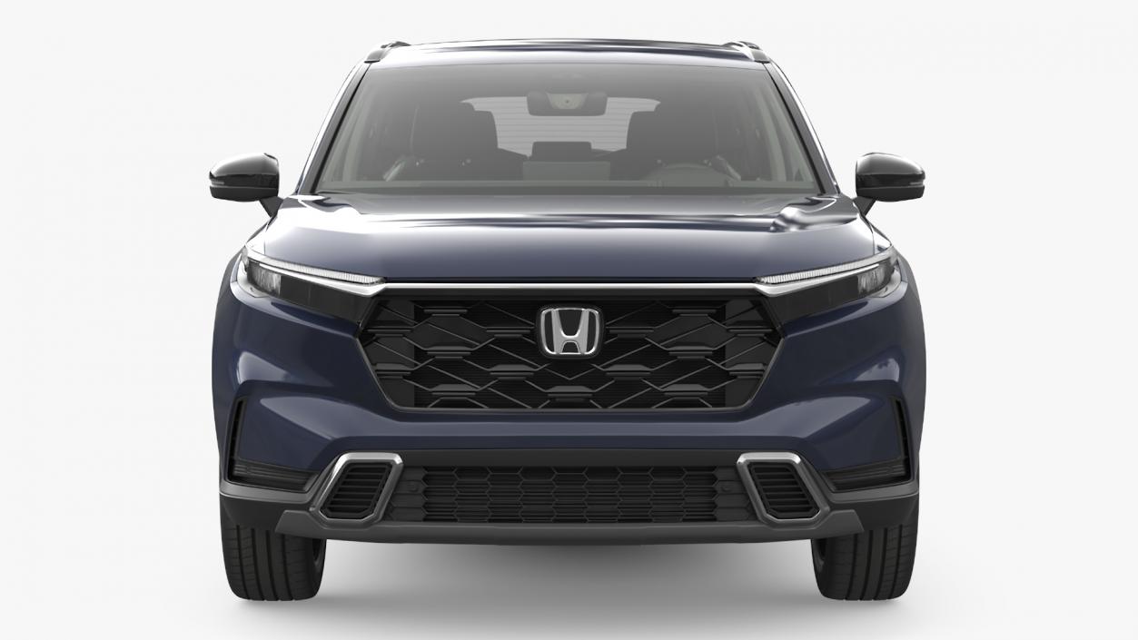 2025 Honda CR-V Blue Rigged 3D