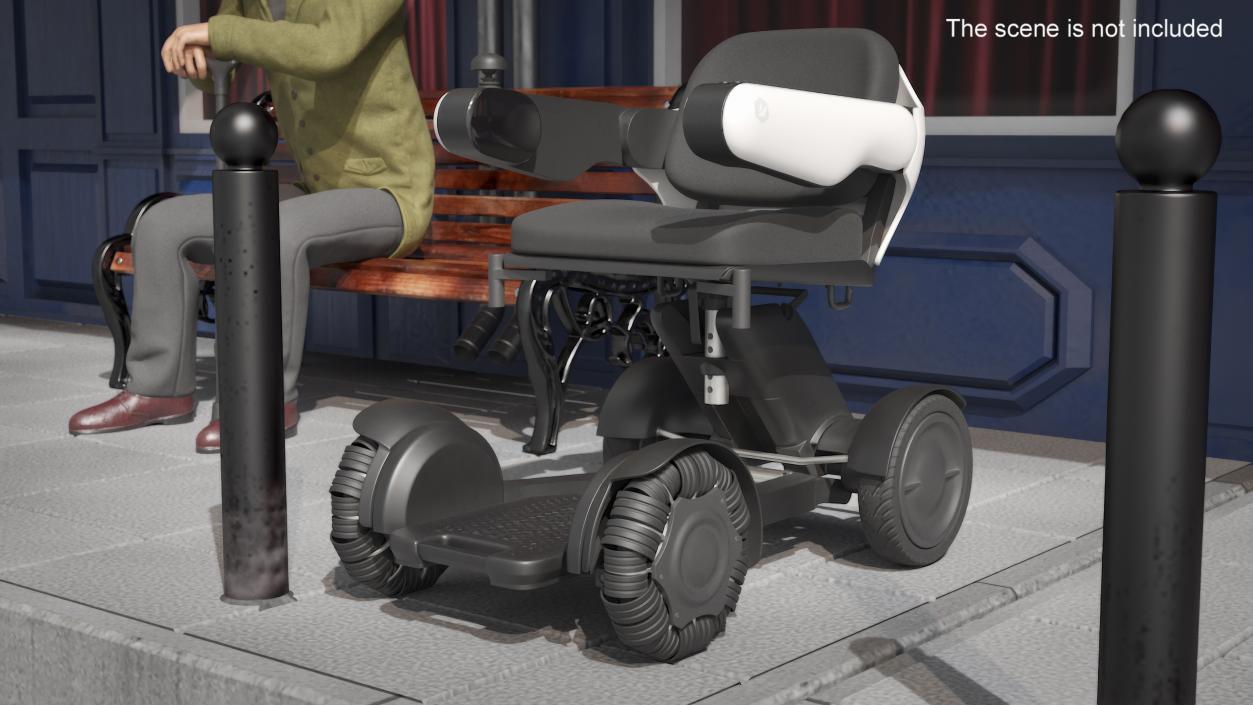 3D model JBH Intelligent Electric Wheelchair