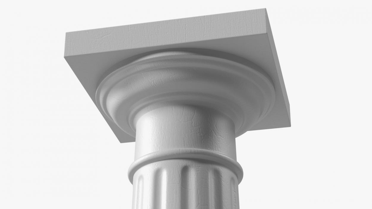 Doric Order Greek Column 3D model