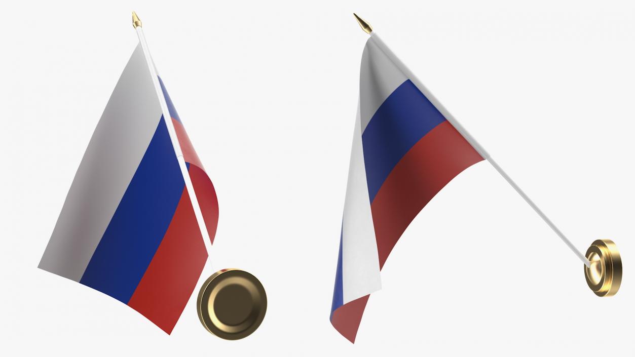 3D Wall Flag Russia