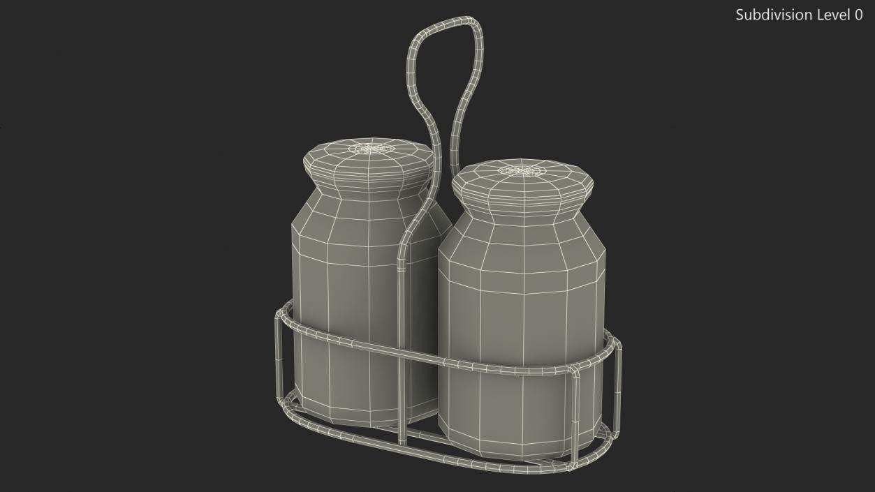 Salt Pepper Shakers 3D model