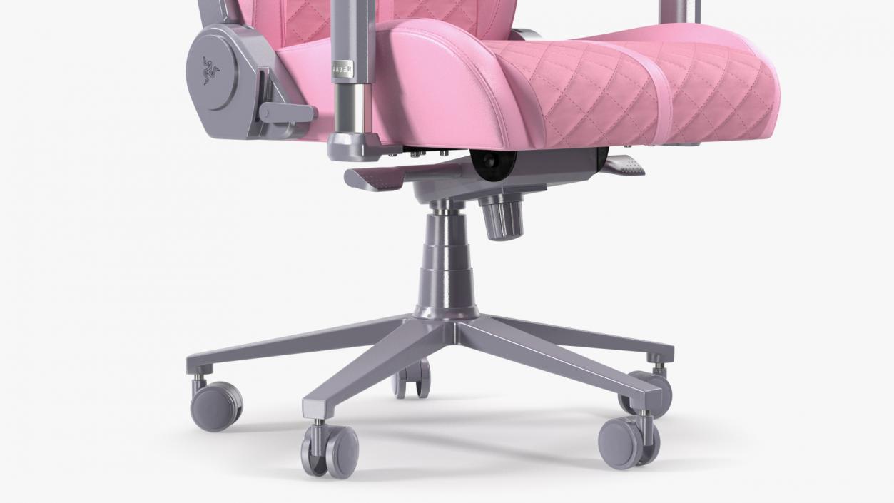 3D model Gaming Chair Razer Enki Quartz Pink