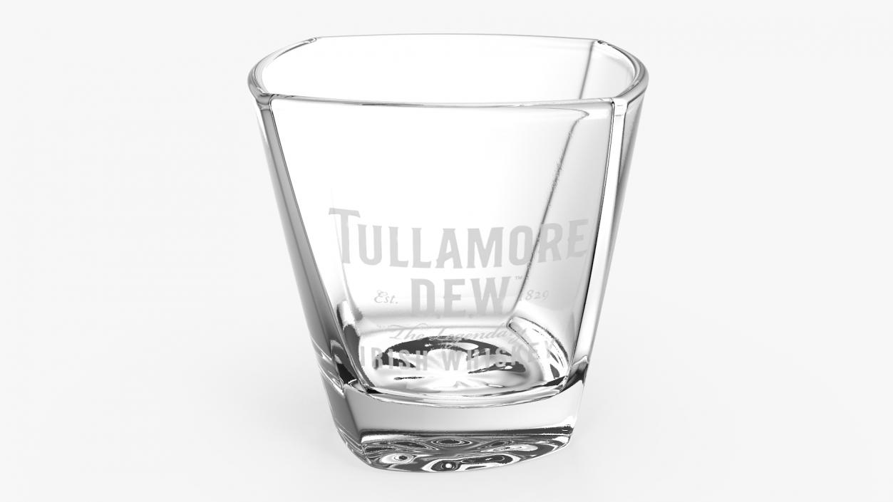 3D model Tullamore Dew Rocks Glass