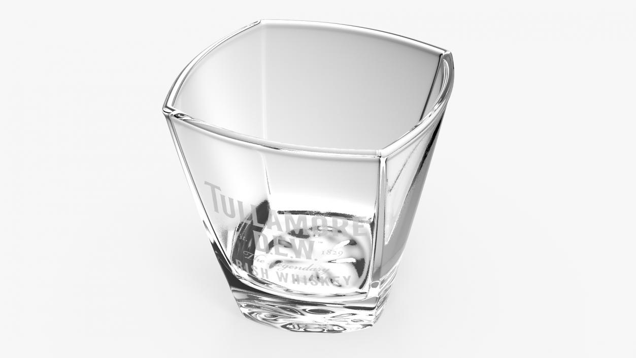 3D model Tullamore Dew Rocks Glass