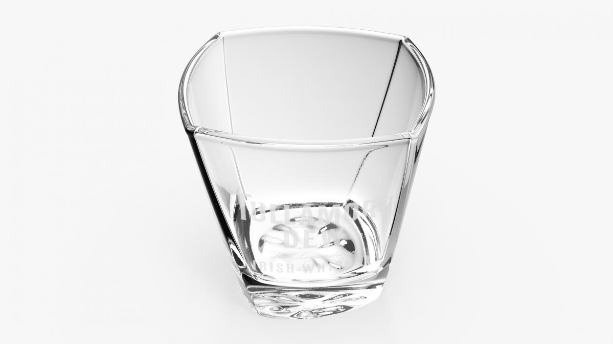 3D model Tullamore Dew Rocks Glass