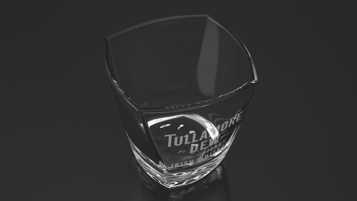 3D model Tullamore Dew Rocks Glass